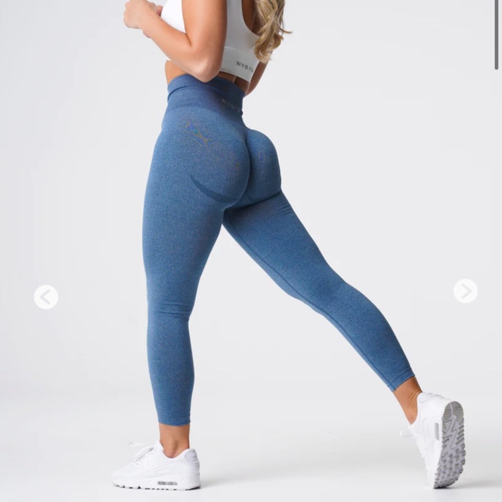 NVGTN Curve Seamless Legging in Slate Blue